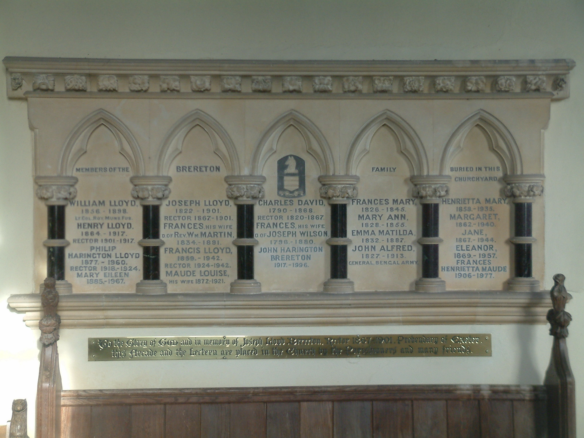 Breretons buried at Little Massingham